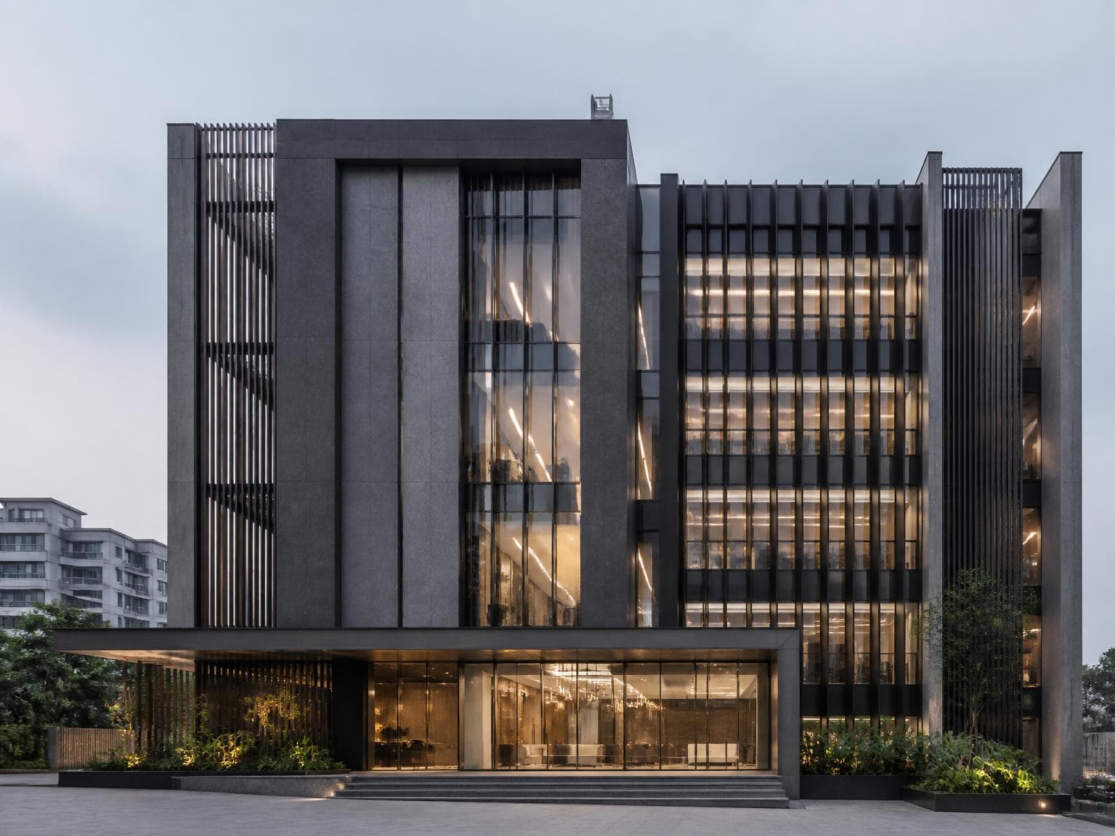 Commercial Building Project — conceptual visual